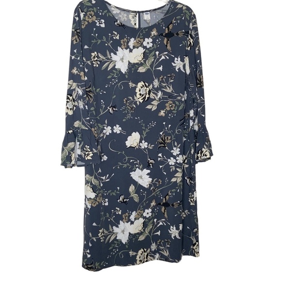 Old Navy Dresses & Skirts - OLD Navy grey long sleeve shift dress. Size L